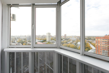 view from the balcony of the apartment building