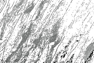 Obraz premium Grunge texture with uneven streaks, dirt and noise. Abstract background that resembles vegetation. Vector illustration. Overlay template.