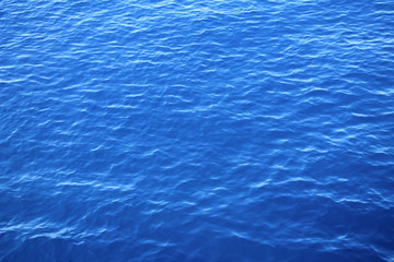 Blue water background	