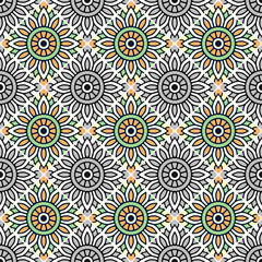 Seamless pattern. Vintage decorative elements