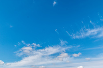 Fototapeta na wymiar Blue sky with white clouds.on a clear day