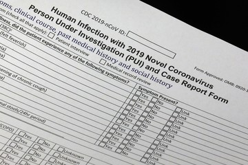 Coronavirus (covid-19) reporting form for medical staff