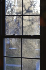 Dirty and dingy windows
