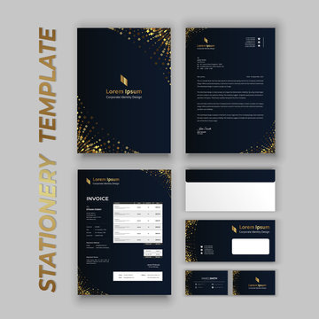 Luxury Branding Identity Stationery Template Design