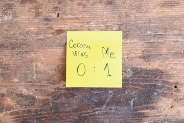 Motivation message about corona virus (covid 19)