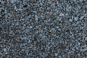 Texture of pebbles on the beach