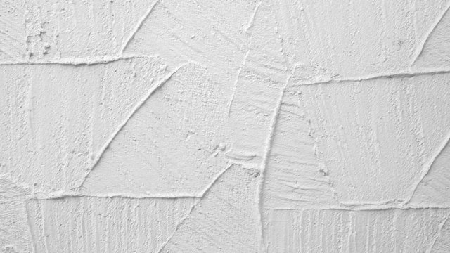 White rough filler plaster facade texture background