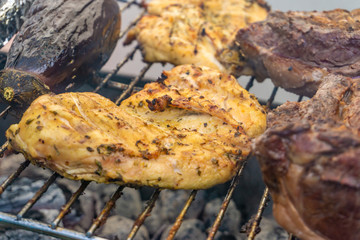 Family roast for September eighteen in Chile