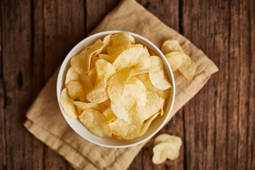 Potato chips for a tasty snack break.