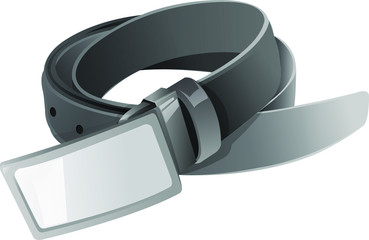 Illustration of belt, with white background vector