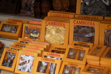 A beautiful view of Siem Reap city at Cambodia.