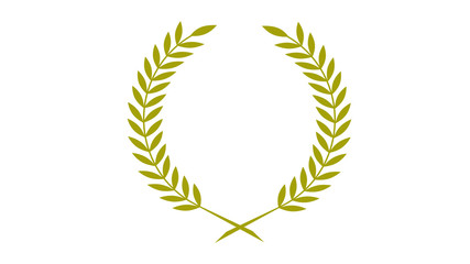 Amazing yellow wheat icon on white background,Wheat Ears Icons and Logo Set