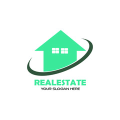 Home real estate logo icon vector
