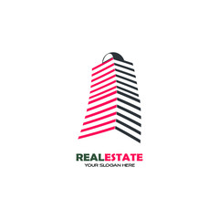 Home real estate logo icon vector
