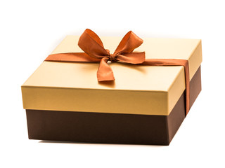 gift box on white background