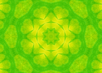 Bright colorful green and yellow soft abstract pattern