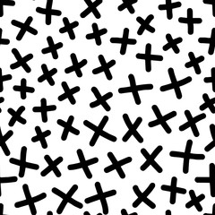 Geometric Vector pattern Memphis style