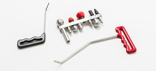 Set PDR tools, car dent repair without painting