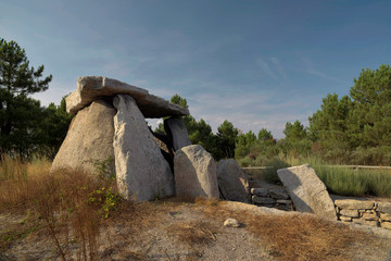 Dolmen of Matanca in Portugal 