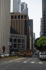 Fototapeta na wymiar San Francisco street