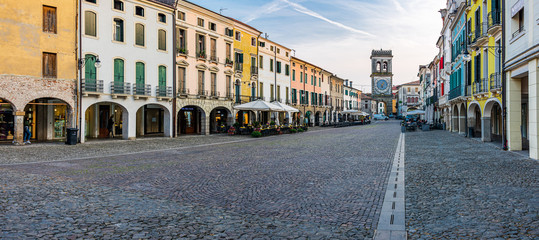 Street in the old town of Este