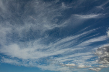 Obraz premium white clouds against blue sky