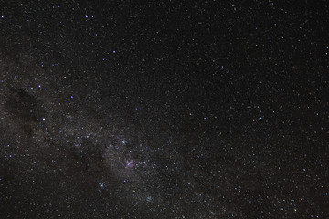 clear night sky with beautiful visual of stars