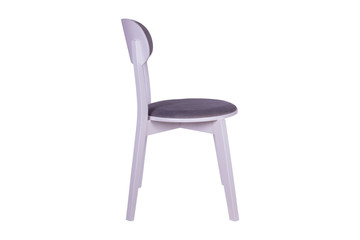 Fototapeta premium wooden chair isolated on white