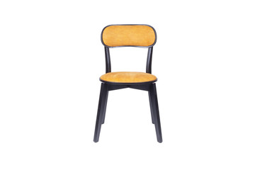 wooden chair isolated on white