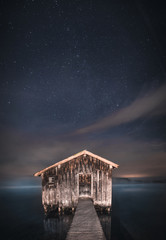 Bootshaus Sternenhimmel Astro Kochel am See
