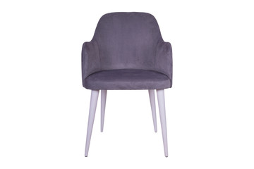 wooden chair isolated on white