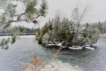 Frosted Winter Island