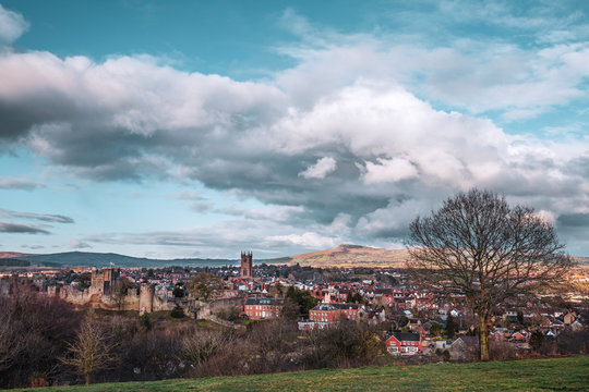 Ludlow Town View from Whitcliffe
