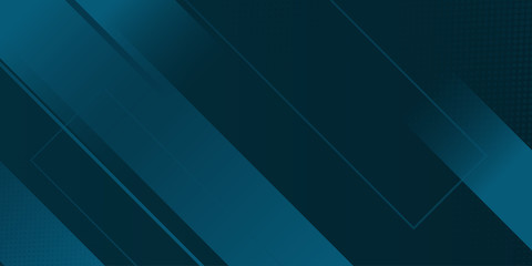 Obraz premium Abstract modern green dark blue lines background vector illustration. Vector illustration design for presentation, banner, cover, web, flyer, card, poster, wallpaper, texture, slide, magazine, and ppt