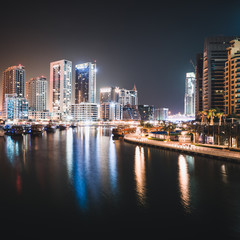 Obraz premium Dubai marina bay