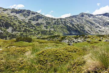 Fototapeta premium Landscape with near The Fish Lakes, Rila mountain