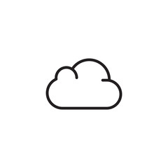 Cloud computing icon. Internet symbol modern, simple, vector, icon for website design, mobile app, ui. Vector Illustration