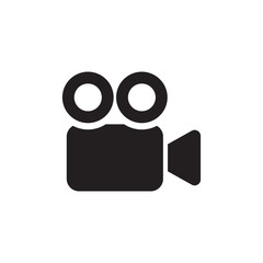 Video Camera Vector Icon. Cinema camera icon. Movie Camera icon in trendy flat style - Vector. 
