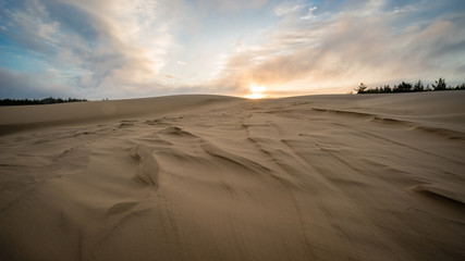 Obraz na płótnie Canvas Sunrise in the Dunes