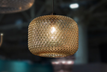 Modern glass trendy chandelier design, chandelier in the shape of sphere