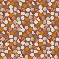 seamless pattern with buttons