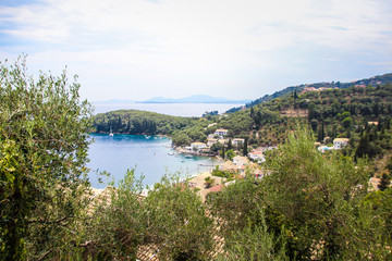 Corfu island sea views, beaches, bays, waterfront Greece
