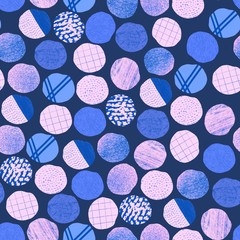 seamless pattern with circles 