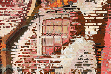 Background paint brush- abstract wallpaper pattern. Art drawing- texture ink