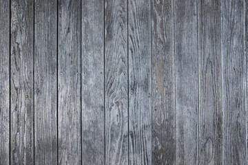 Distressed gray wood flooring