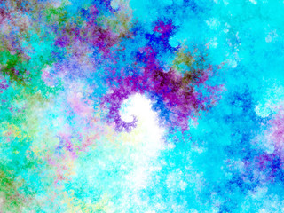 surreal futuristic digital 3d design art abstract background fractal illustration for meditation and decoration wallpaper