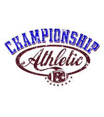 College American football graphic design vector art