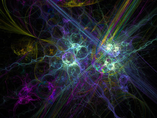 surreal futuristic digital 3d design art abstract background fractal illustration for meditation and decoration wallpaper