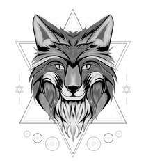 CREATIVE Fox Logo Template.