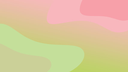 Obraz premium Colorful sales wallpaper with memphis shapes. Unique artistic summer cards with bright gradient background, shapes, geometric elements in memphis style.